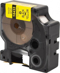 Dymo - 216" Long, Yellow Vinyl Tape - For RHINO 4200, RHINO 5000, 5200, 6000, 6500 - Americas Industrial Supply