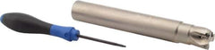 Seco - 1" Cut Diam, 0.27" Max Depth, 1" Shank Diam, Cylindrical Shank Indexable High-Feed End Mill - Screw Holding Method, R217.21 Toolholder, Through Coolant - Americas Industrial Supply