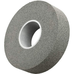 3M - 12" Diam, 1/2" Face Width, 5" Center Hole, Medium Grade, Silicon Carbide Deburring Wheel - Convolute, Density 8 Grade - Americas Industrial Supply