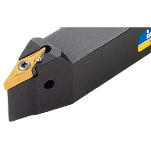 Iscar - VN.. 12T3.., 72.5° Lead Angle SVVN External Neutral Indexable Profiling Toolholder - 16mm Shank Height x 16mm Shank Width, 100mm Long, Steel - Americas Industrial Supply
