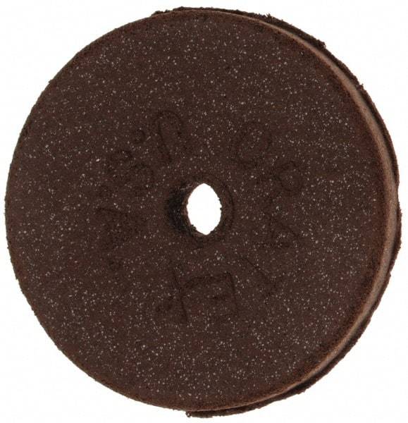 Cratex - 7/8" Diam x 1/8" Hole x 1/8" Thick, Surface Grinding Wheel - Fine Grade, No Recess - Americas Industrial Supply