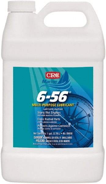 CRC - 1 Gal Bottle Nondrying Film Lubricant - Clear Blue-Green, -50°F to 250°F - Americas Industrial Supply