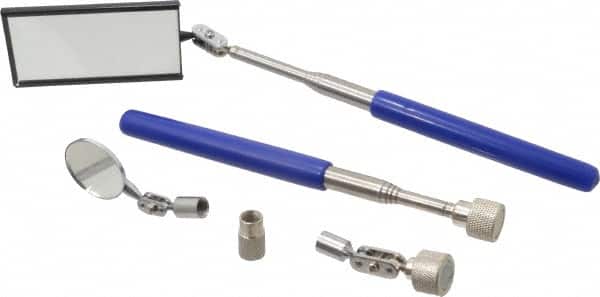 Value Collection - 6 Piece, Mirror & Magnet Set - For Use with Accessing Tight Areas - Americas Industrial Supply