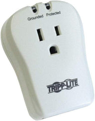 Tripp-Lite - 1 Outlets, 120 VAC15 Amps, Power Outlet Strip - Floor, Keyhole Mount, 5-15 NEMA Configuration, 3.07" Strip - Americas Industrial Supply