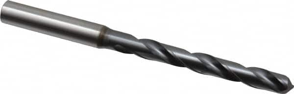 OSG - Letter Q 130° Powdered Metal Jobber Drill - V Finish, Right Hand Cut, Spiral Flute, Straight Shank, 125mm OAL, Standard Point - Americas Industrial Supply