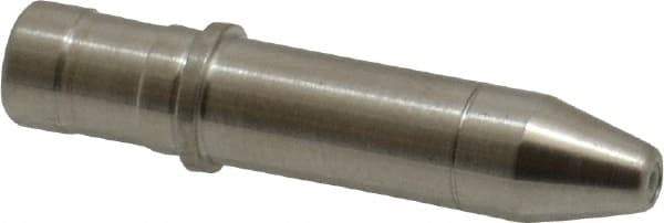 Global EDM - 0.0394 Inch Diameter EDM Tube Guide - Ceramic Insert and Steel, 0.2362 Inch Shank Diameter, Compatible with Asian High Speed Hole Driller - Americas Industrial Supply