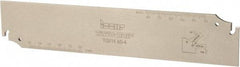 Iscar - 1.7717" Blade Height, 0.134" Blade Width, 8.858" OAL, Neutral Cut, Single End Indexable Cut-Off Blade - TGFH Blade, Tang-Grip Series - Americas Industrial Supply