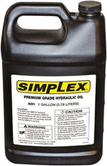 TK Simplex - 1 Gal Jug Mineral Hydraulic Oil - -50 to 120°F, ISO 32, 150 to 155 SUS at 100°F - Americas Industrial Supply