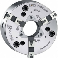 Schunk - Power Lathe Chucks Chuck Diameter (mm): 215.00 Chuck Diameter (Inch): 8-1/2 - Americas Industrial Supply