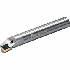 Walter - 10mm Min Bore Diam, 125mm OAL, 8mm Shank Diam, Indexable Boring Bar - Americas Industrial Supply
