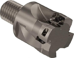 Seco - 40mm Cut Diam, 11mm Max Depth of Cut, 40mm OAL, Indexable Square Shoulder Slot Milling End Mill - M20 Modular Connection, 90° Lead Angle, Through Coolant, Series R217.69 - Americas Industrial Supply