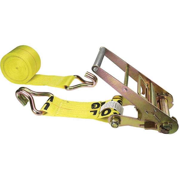 US Cargo Control - Slings & Tiedowns (Load-Rated) Type: Ratchet Tie Down Width (Inch): 4 - Americas Industrial Supply