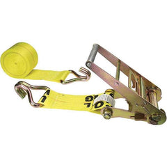 US Cargo Control - Slings & Tiedowns (Load-Rated) Type: Ratchet Tie Down Width (Inch): 4 - Americas Industrial Supply