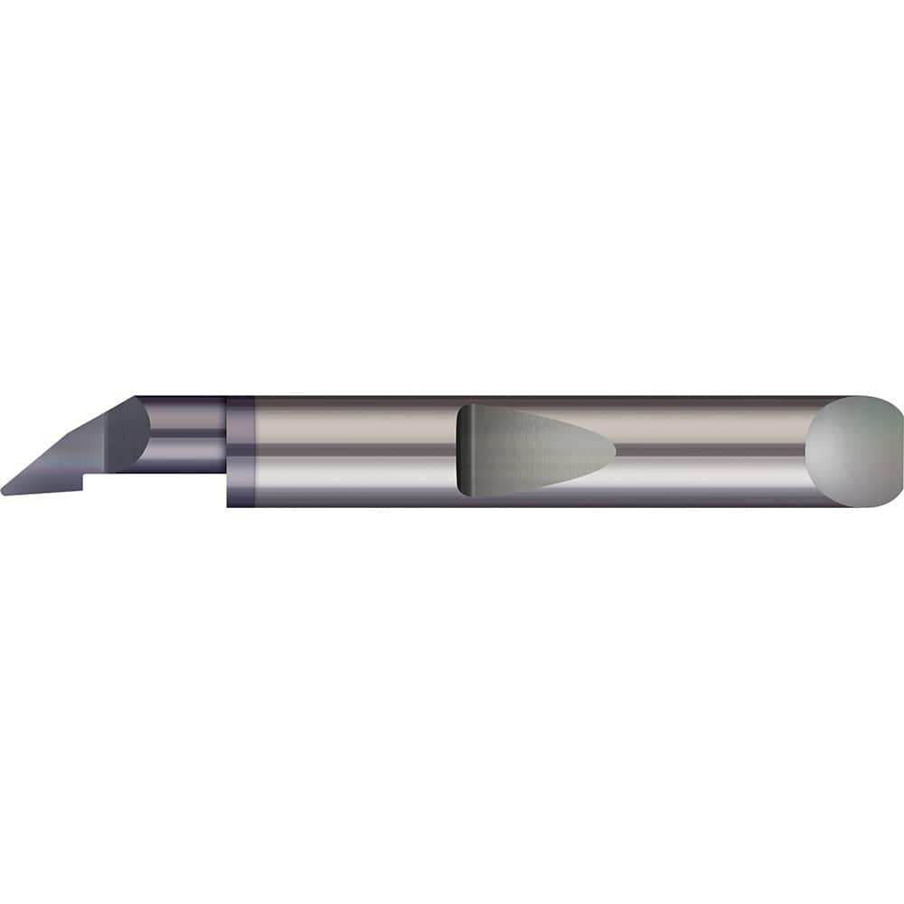 Profiling Tools; Minimum Bore Diameter (Decimal Inch): 0.1520; Maximum Bore Depth (Decimal Inch): 3/8; Radius: 0.0080; Overall Length (Decimal Inch): 1-1/2; Shank Diameter (Inch): 3/16; Projection: Projection; Finish/Coating: AlTiN; Projection (Decimal In