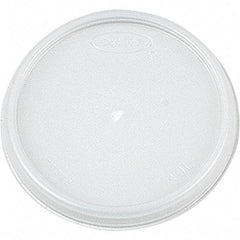 DART - Plastic Lids, 4 oz Cups - Translucent - Americas Industrial Supply