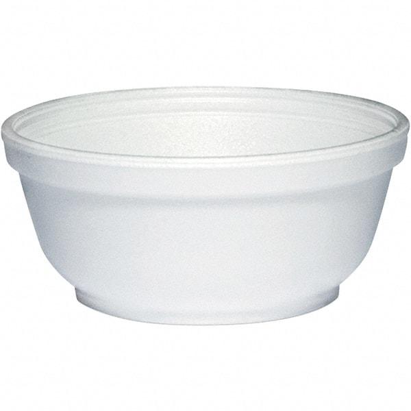 DART - Foam Dinnerware, Bowl, 8 oz - White - Americas Industrial Supply