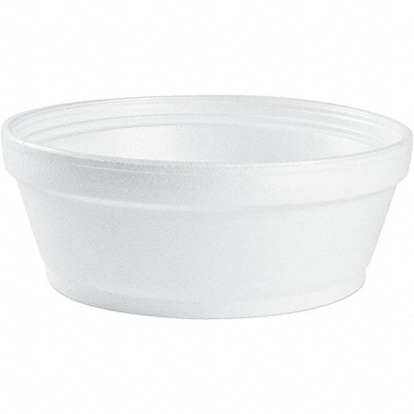 DART - Foam Food Containers, Foam, 8 oz - White - Americas Industrial Supply