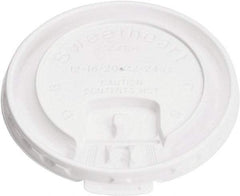 Solo - Cup Lids for 10 oz Cups - White - Americas Industrial Supply