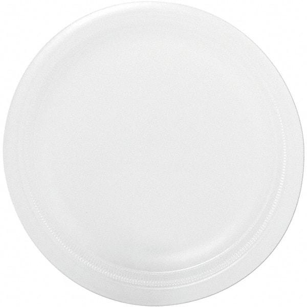 DART - Foam Dinnerware, Plate, 9" - White - Americas Industrial Supply