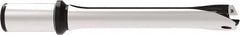 Allied Machine and Engineering - Series 29, 29 to 31.99mm Diam, 1-1/4" Diam Straight Shank with Flange, Straight Flute Spade Drill - 3-25/32" Max Depth, 7-25/32" OAL, Standard Length, Through Coolant - Americas Industrial Supply