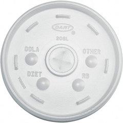 DART - Cold Cup Lids, 32 oz Cups - Translucent - Americas Industrial Supply