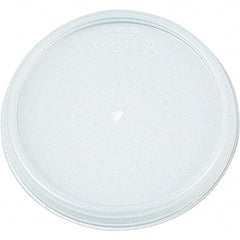 DART - Plastic Lids, Fits 12 - 24 oz Foam Cups - Translucent - Americas Industrial Supply