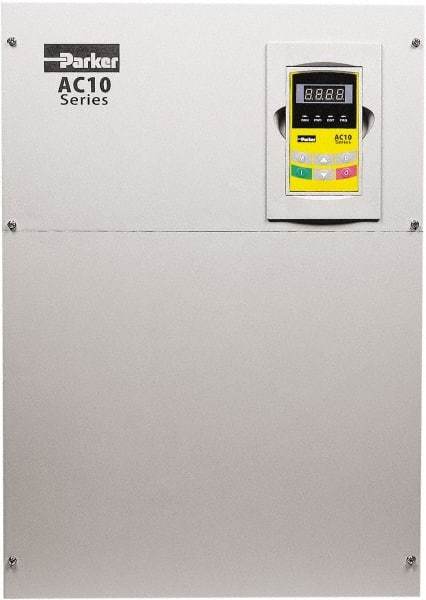 Parker - Three Phase, 460 Volt, 125 hp, Variable Frequency Drive - 16.14" Wide x 11.81" Deep x 24" High, IP20 - Americas Industrial Supply