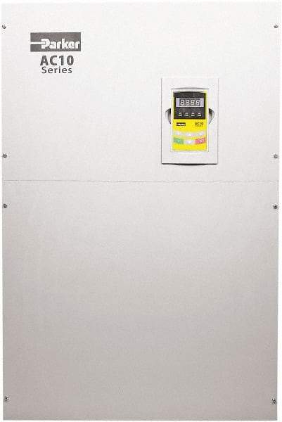 Parker - Three Phase, 460 Volt, 250 hp, Variable Frequency Drive - 22.05" Wide x 13.46" Deep x 35" High, IP20 - Americas Industrial Supply