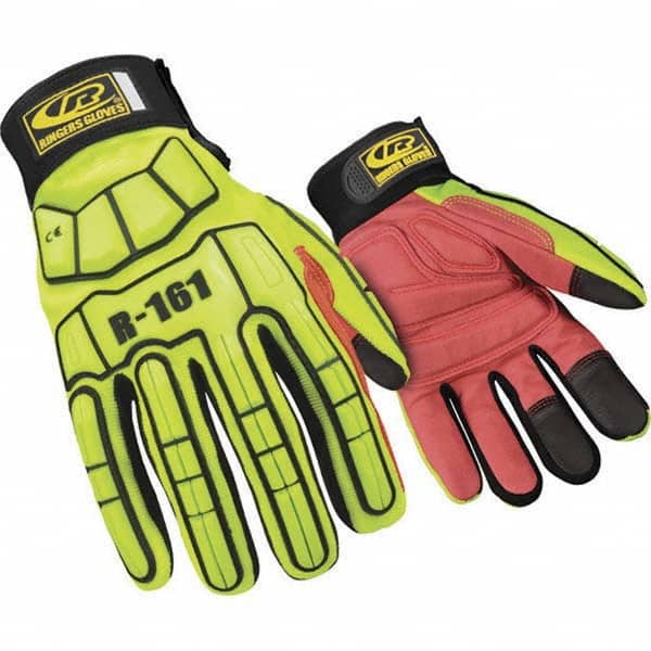 Ringers Gloves - Size S (8) Spandex High Visibility Work Gloves - Americas Industrial Supply
