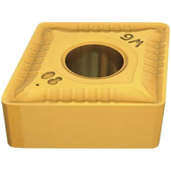 Iscar - CNMG432 WG Grade IC9150 Carbide Turning Insert - TiCN/Al2O3/TiN Finish, 80° Diamond, 1/2" Inscr Circle, 3/16" Thick, 1/32" Corner Radius - Americas Industrial Supply