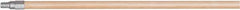 Harper Brush - 60 x 15/16" Wood Squeegee Handle - Threaded Connection, Tan - Americas Industrial Supply
