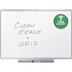 Quartet - 36" High x 48" Wide Dry Erase - Aluminum Frame, Includes Dry-Erase Marker & Mounting Kit - Americas Industrial Supply