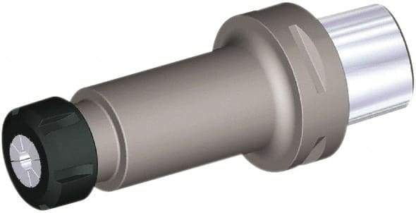 Kennametal - 1/8" to 1" Capacity, 120mm Projection, Taper Shank, ER40 Collet Chuck - 158mm OAL, 63mm Shank Diam - Exact Industrial Supply