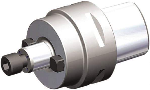 Kennametal - PSC63 Modular Connection 23.8mm Pilot Diam Shell Mill Holder - 50mm Flange to Nose End Projection, 96.8mm Nose Diam - Exact Industrial Supply