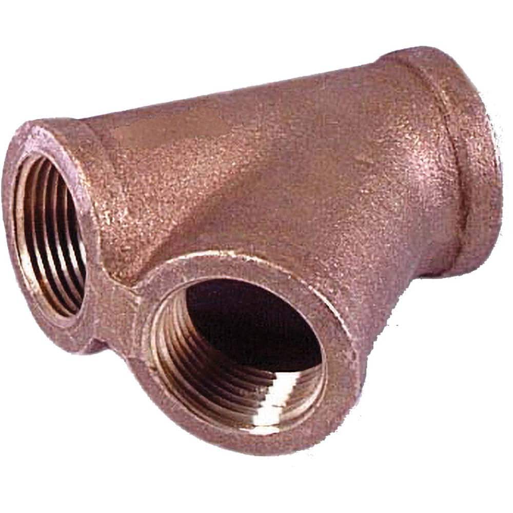 Merit Brass - Brass & Chrome Pipe Fittings Type: 45 Degree Y-Branch Fitting Size: 1-1/4 - Americas Industrial Supply