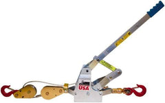 Maasdam - 8,000 Lb Lifting Capacity, 6' Lift Height, Puller Hoist - Made from Chain - Americas Industrial Supply