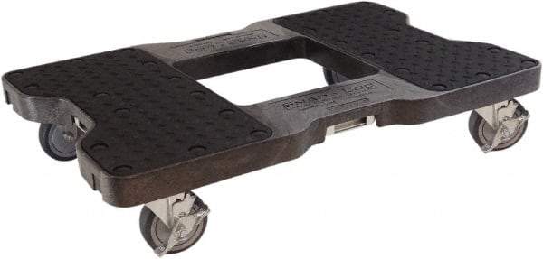 Snap-Loc - 1,500 Lb Capacity Polyethylene Dolly - 32" Long x 20-1/2" Wide x 7" High - Americas Industrial Supply