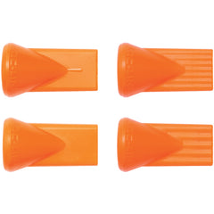 Coolant Hose System Assortment - 1/4″ Inside Diameter System-1/4″ Flat Nozzle Assortment Contains 1 each of Flat Slot 40, Flat Slot 60, Flat Hole 5 & Flat Hole 7 Nozzles - Americas Industrial Supply