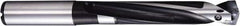 Kyocera - 0.394 to 0.413" Diam, 8xD, 3.307" Max Depth, 1/2" Shank Diam, 5.669" OAL, Replaceable Tip Drill - DA Insert, 100 Seat Size, SS 8xD Toolholder, Series Magic Drill DRA - Americas Industrial Supply