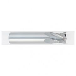 3/4 Dia. x 3 Overall Length 4-Flute Square End Solid Carbide SE End Mill-Round Shank-Center Cut-TiAlN - Americas Industrial Supply