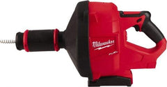 Milwaukee Tool - 18V Battery Battery Drain Cleaning Machine - For 3" Pipe, 35' Cable - Americas Industrial Supply