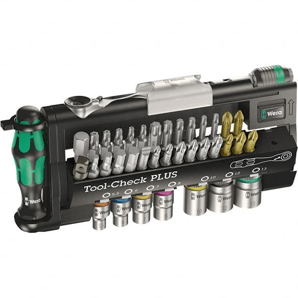Wera - Screwdriver Bit Sets Type: Bit Set Drive Size: 1/4 (Inch) - Americas Industrial Supply