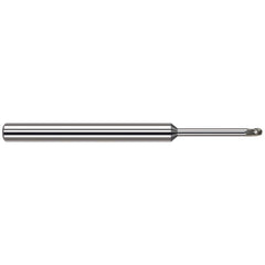 Harvey Tool - Ball End Mills; Mill Diameter (Inch): 1/16 ; Mill Diameter (Decimal Inch): 0.0620 ; Number of Flutes: 3 ; Length of Cut (Inch): 3/32 ; Length of Cut (Decimal Inch): 0.0930 ; Material: Solid Carbide - Exact Industrial Supply
