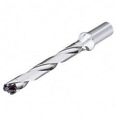 Iscar - 0.709" to 0.744" Diam, 8xD, 5.67" Max Depth, 1" Shank Diam, 9" OAL, Replaceable-Tip Drill - FCP, ICK, ICK-2M, ICM, ICN, ICP, iCP-2M Insert, 18 Seat Size, 45390960 Toolholder, Series SumoCham - Americas Industrial Supply