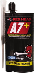 Red Head - 28 fl oz Epoxy Anchoring Adhesive - 5 min Working Time, Includes Mixing Nozzle - Americas Industrial Supply