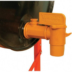Wesco Industrial Products - 2" NPT Plastic Rigid Drum Faucet - FM Approved, No Arrester, Manual Closing, 8" Long Extension - Americas Industrial Supply