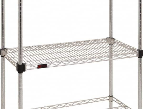 Eagle MHC - 48" Wide, 1-1/8 High, Open Shelving Accessory/Component - Stainless Steel, Stainless Steel Finish, 21" Deep, Use with Eagle MHC Shelving - Americas Industrial Supply