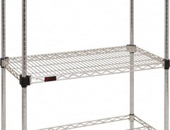 Eagle MHC - 42" Wide, 1-1/8 High, Open Shelving Accessory/Component - Zinc, Zinc Finish, 21" Deep, Use with Eagle MHC Shelving - Americas Industrial Supply