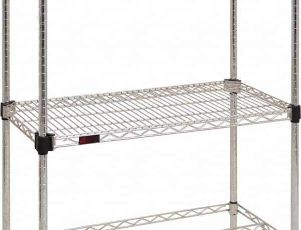 Eagle MHC - 48" Wide, 1-1/8 High, Open Shelving Accessory/Component - Stainless Steel, Stainless Steel Finish, 14" Deep, Use with Eagle MHC Shelving - Americas Industrial Supply