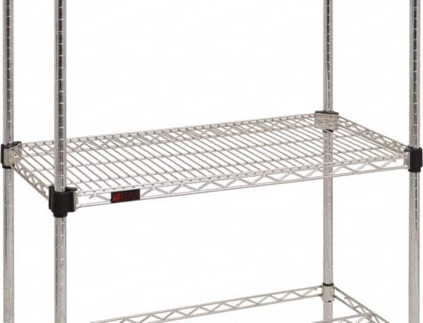 Eagle MHC - 48" Wide, 1-1/8 High, Open Shelving Accessory/Component - Stainless Steel, Stainless Steel Finish, 21" Deep, Use with Eagle MHC Shelving - Americas Industrial Supply